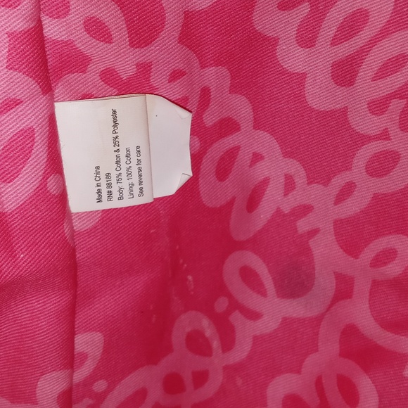 🌺RARE Lilly Pulitzer🌺 - Delta Zeta Zip Top Tote - Picture 15 of 16